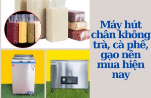 Máy hút chân không trà, cà phê, gạo nên mua hiện nay