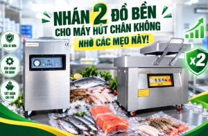 Nhân 2 độ bền cho máy hút chân không nhờ các mẹo này!