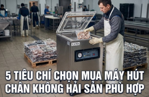 Tiêu chí lựa chọn máy hút chân không hải sản