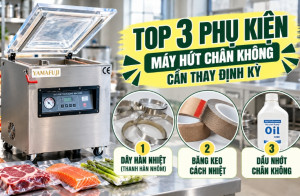 Top 3 phụ kiện máy hút chân không công nghiệp cần thay định kỳ