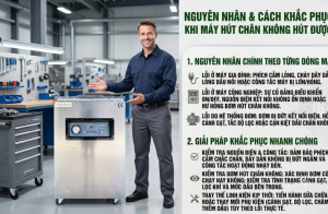 Máy Hút Chân Không Không Hút Được Phải Làm Sao?