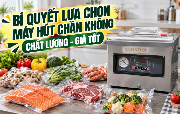 Bí quyết lựa chọn máy hút chân không chất lượng - Giá tốt