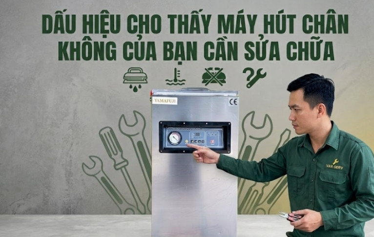 Dấu hiệu cho thấy máy hút chân không của bạn cần sửa chữa
