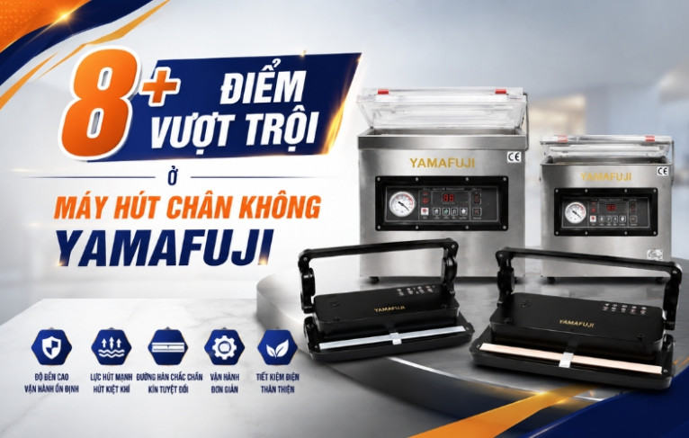 8 Điểm Vượt Trội ở Máy Hút Chân Không Yamafuji