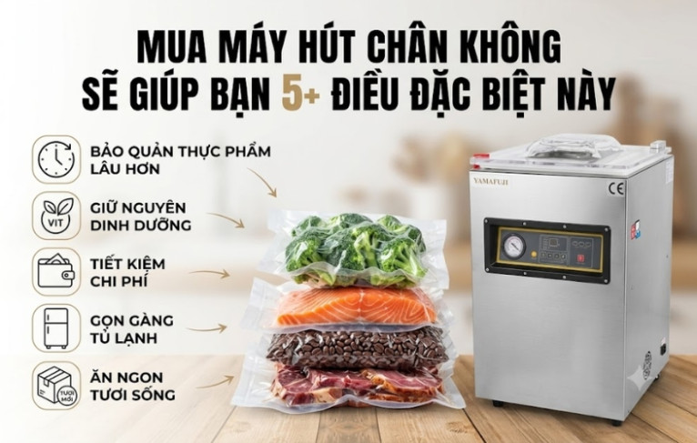 Mua Máy Hút Chân Không Sẽ Giúp Bạn 5 Điều Đặc Biệt Này