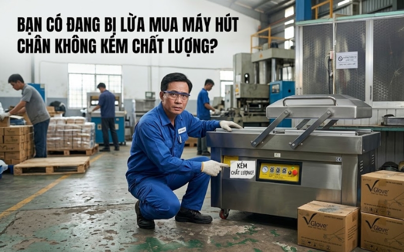 Bạn có đang bị lừa mua máy hút chân không kém chất lượng?