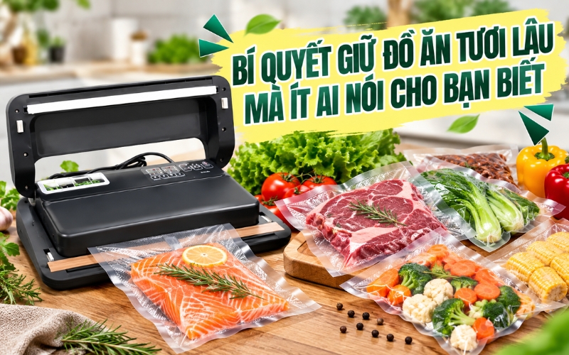 Bí quyết giữ đồ ăn tươi lâu mà ít ai nói cho bạn biết