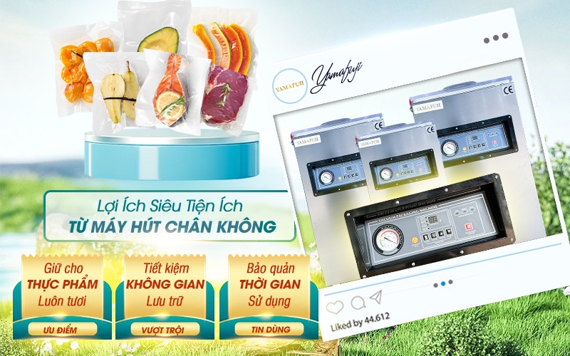 Lợi ích khi sử dụng thiết bị hút chân không