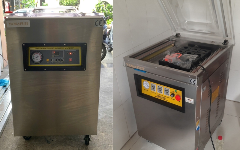 Các phần chính và chức năng trên máy hút chân không