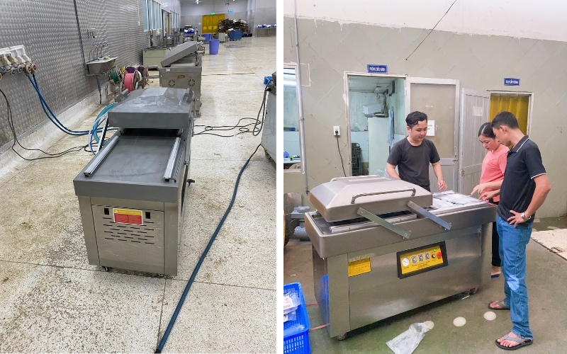 Cấu tạo máy đóng gói hút chân không DZ-500/2SB