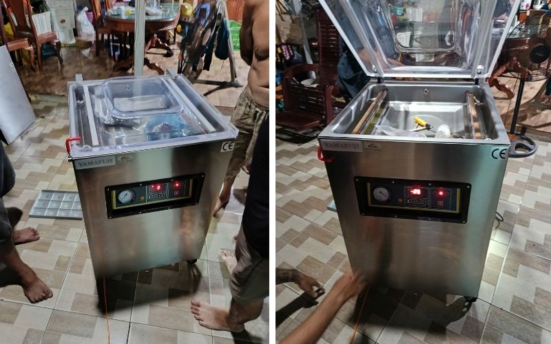 Cấu tạo máy ép chân không 1 buồng