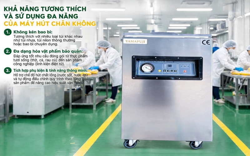 Chức năng của máy hút chân không
