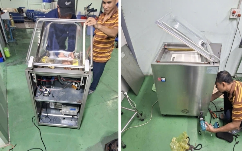 Dấu hiệu nhận biết máy ép chân không hư hỏng cần sửa chữa