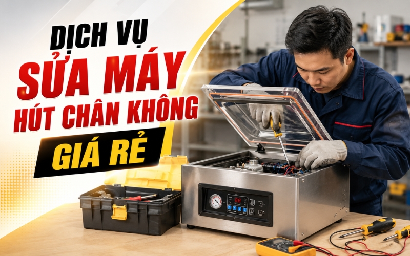 Dịch vụ sửa máy hút chân không giá rẻ
