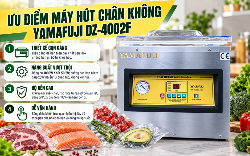 Điểm đáng mua của Yamafuji DZ-4002F Yamafuji DZ-4002F 