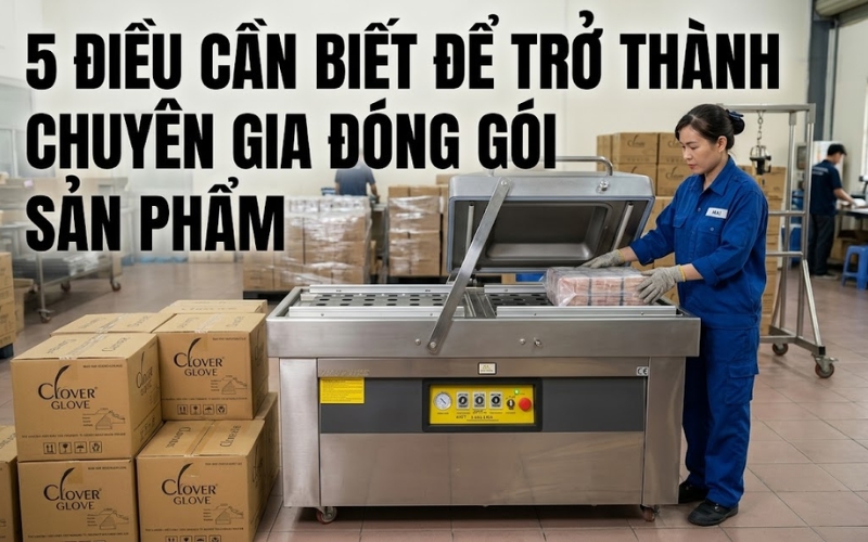 5 điều cần biết để trở thành chuyên gia đóng gói sản phẩm