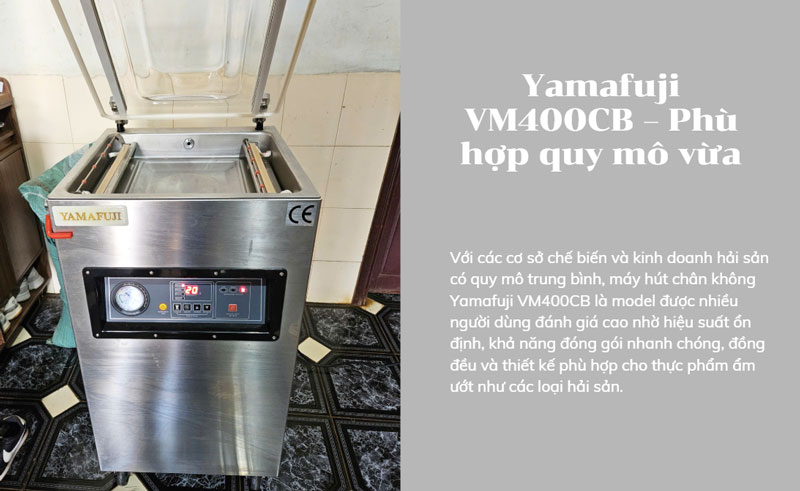 Yamafuji VM400CB – Phù hợp quy mô vừa