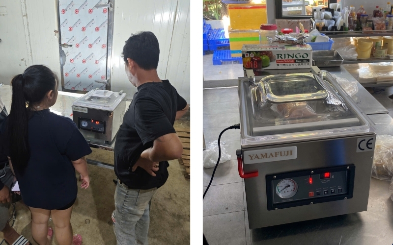 Hướng dẫn sử dụng máy hút chân không chi tiết từng bước
