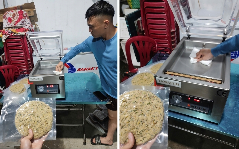 Khi đóng gói thực phẩm để bán