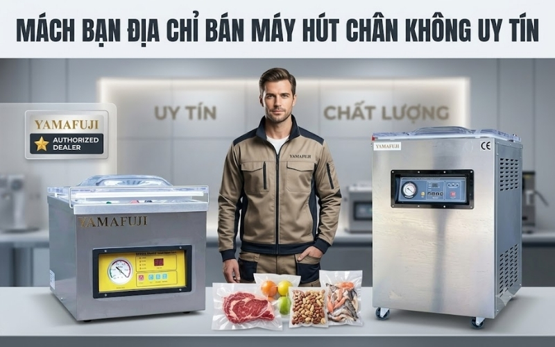 Mách bạn địa chỉ bán máy hút chân không uy tín