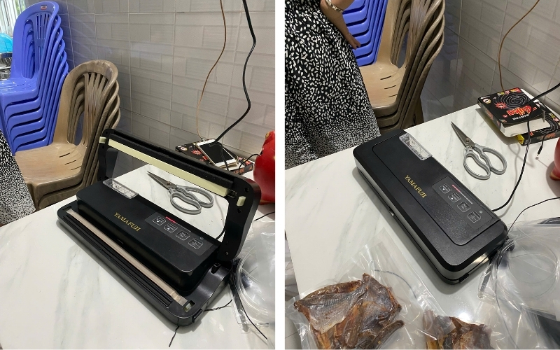 Máy ép chân không mini Yamafuji DZ-290A
