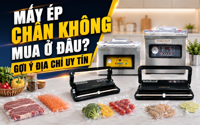 Máy Ép Chân Không Mua Ở Đâu? Gợi Ý Địa Chỉ Uy Tín 
