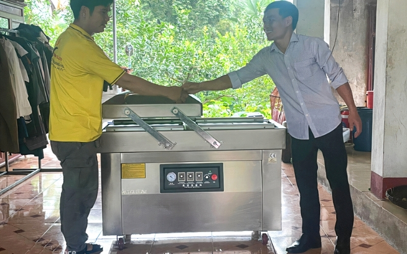 Máy hút chân không 2 buồng DZ-500/2SB