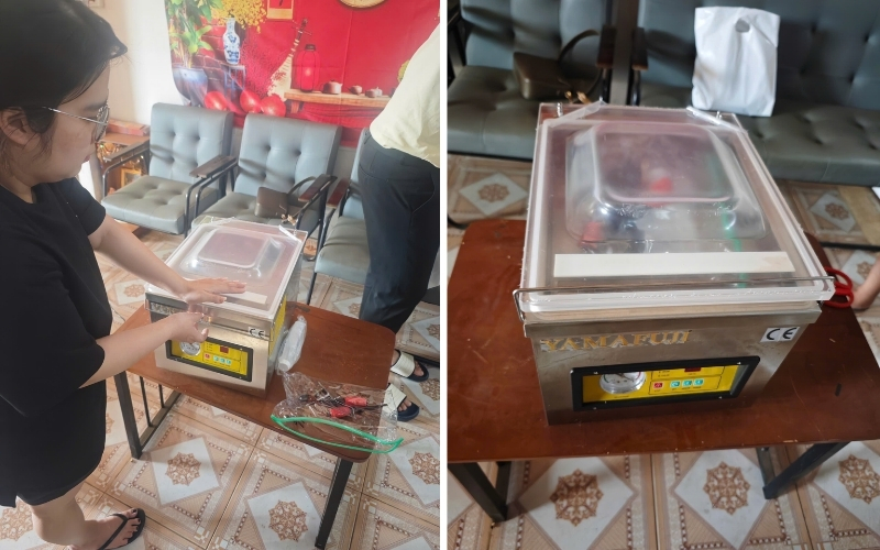 Máy hút chân không để bàn Yamafuji DZ-260A3