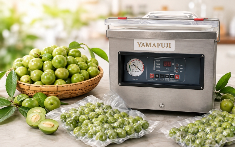 Máy hút chân không để bàn Yamafuji DZ260C