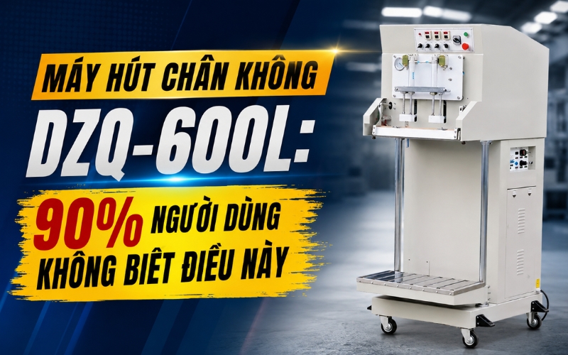 Máy hút chân không DZQ-600L: 90% người dùng không biết điều này