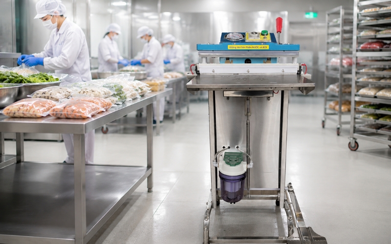 Máy hút chân không Tân Thanh M16 Inox