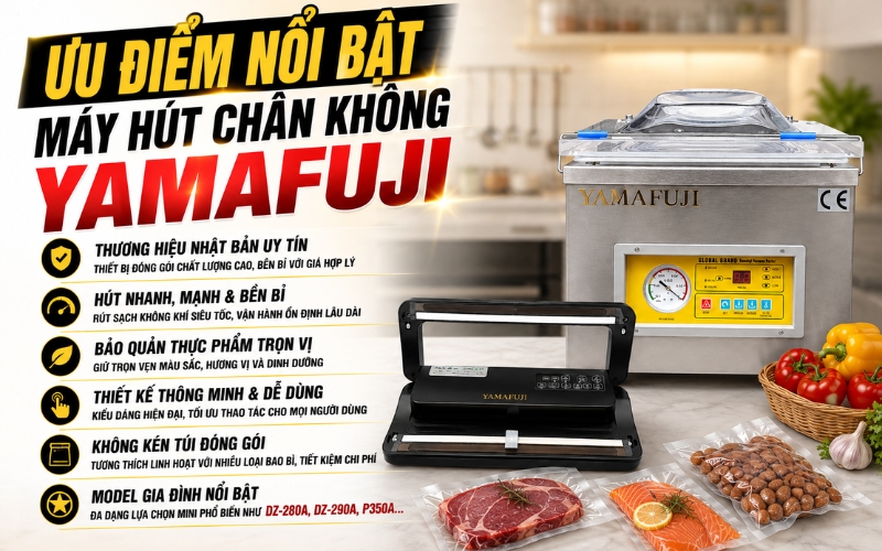 Máy hút chân không Yamafuji