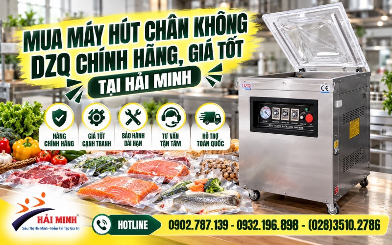 Mua máy hút chân không DZQ chính hãng, giá tốt tại Hải Minh 