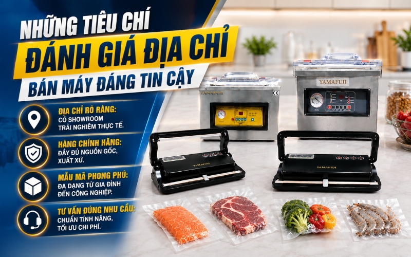 Những tiêu chí đánh giá địa chỉ bán máy đáng tin cậy