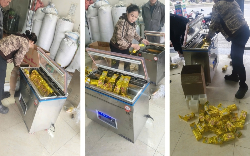 Quy trình sử dụng máy hút chân không 1 buồng chi tiết