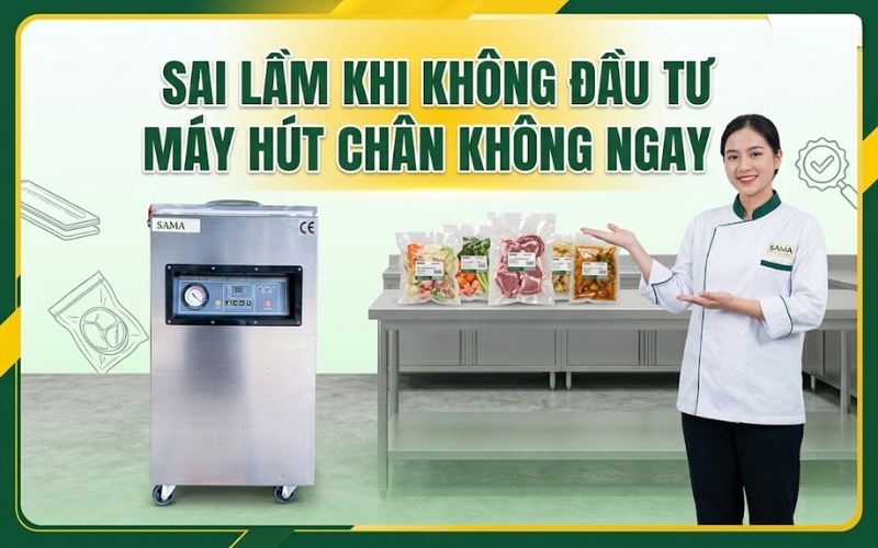 Sai lầm khi không đầu tư máy hút chân không ngay