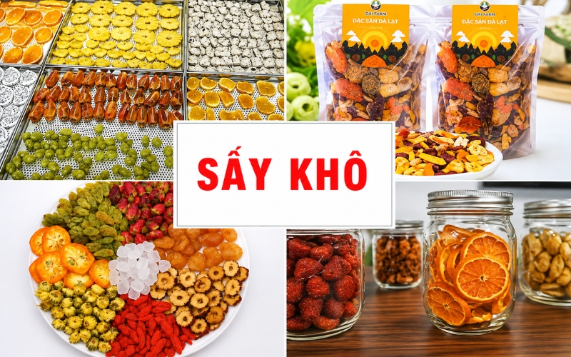 Sấy khô 