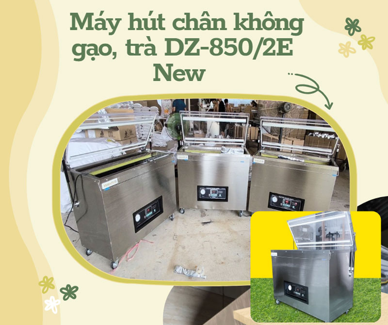Máy hút chân không gạo, trà DZ-850/2E New 