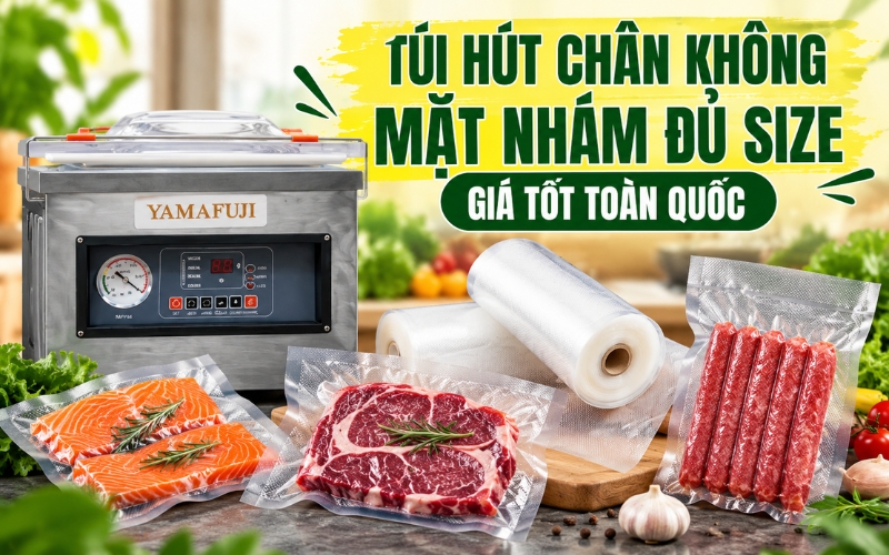 Túi hút chân không mặt nhám đủ size giá tốt toàn quốc