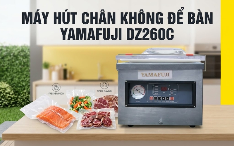Máy hút chân không Yamafuji DZ-260C