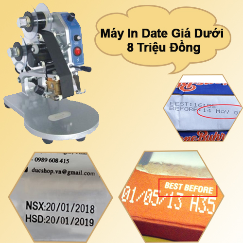 3 Dòng Máy In Date Giá Dưới 8 Triệu Đồng Cho Bạn Thoải Mái Lựa Chọn