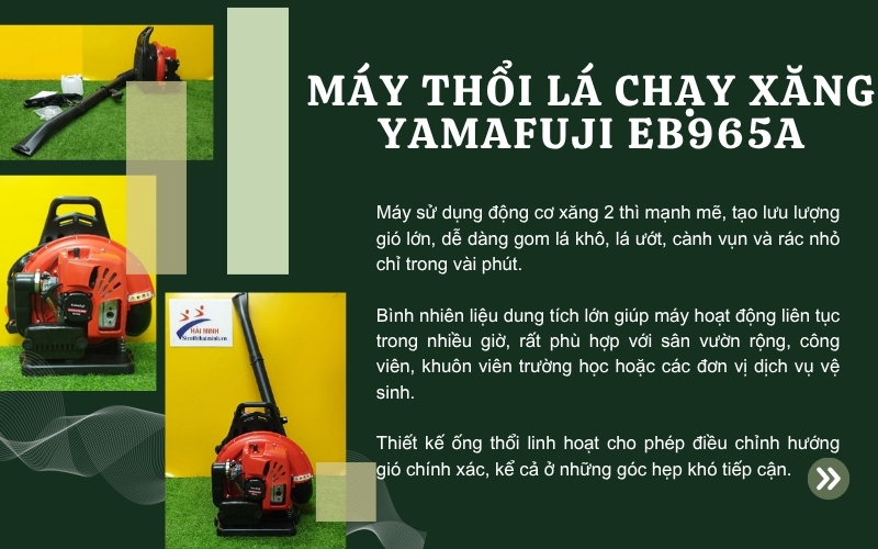 3 mẫu máy thổi lá công suất lớn tại Siêu Thị Hải Minh