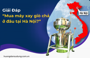 Giải Đáp “Mua máy xay giò chả ở đâu tại Hà Nội?”