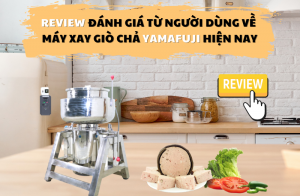 Review đánh giá từ người dùng về máy xay giò chả Yamafuji hiện nay