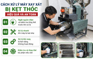 Máy Xát Gạo Bị Kẹt Thóc Xử Lý Như Thế Nào Hiệu Quả