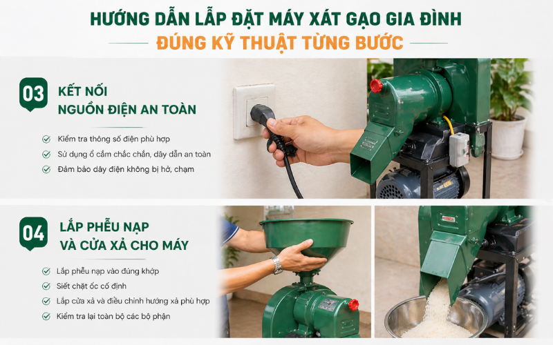 Kết nối nguồn điện an toàn