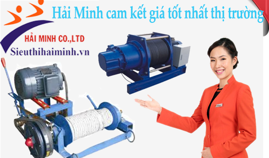 Siêu thị Hải Minh chuyên cung cấp các dòng máy tời xây dựng chất lượng, giá tốt nhất 