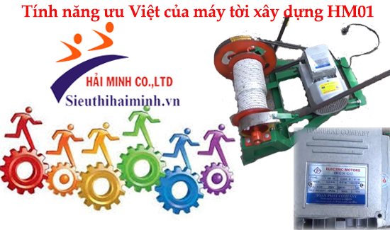 Tính năng ưu Việt của máy tời xây dựng HM01