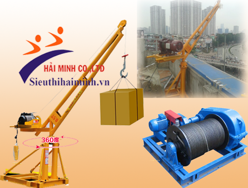 Tời điện đem lại hiệu suất cao hơn trong công việc