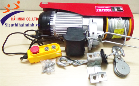 Máy tời điện Yamafuji YM1200A